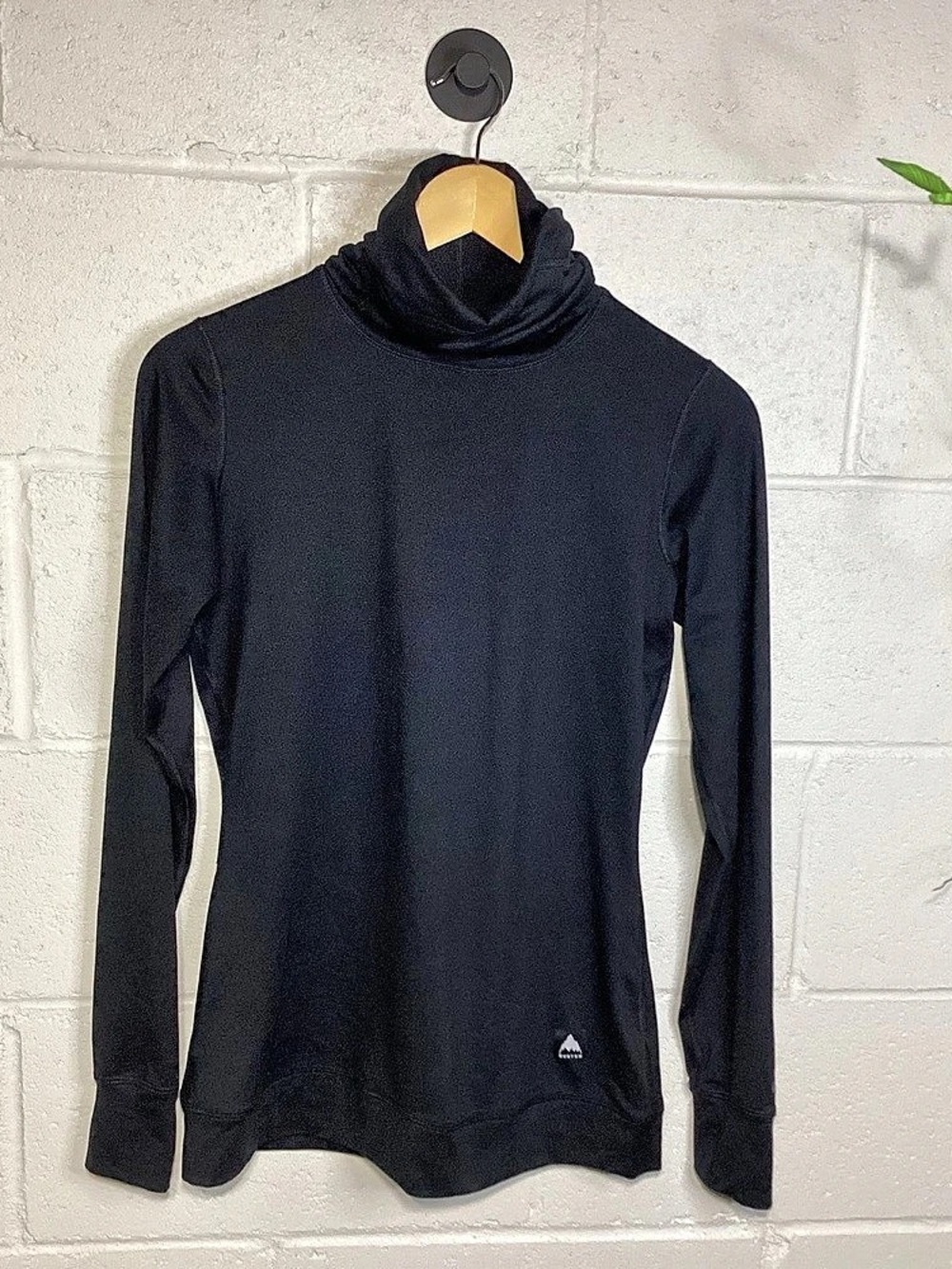 Burton DRYRIDE Black Long Sleeve Turtleneck Small